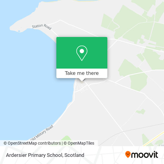 Ardersier Primary School map