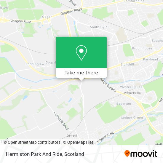 Hermiston Park And Ride map