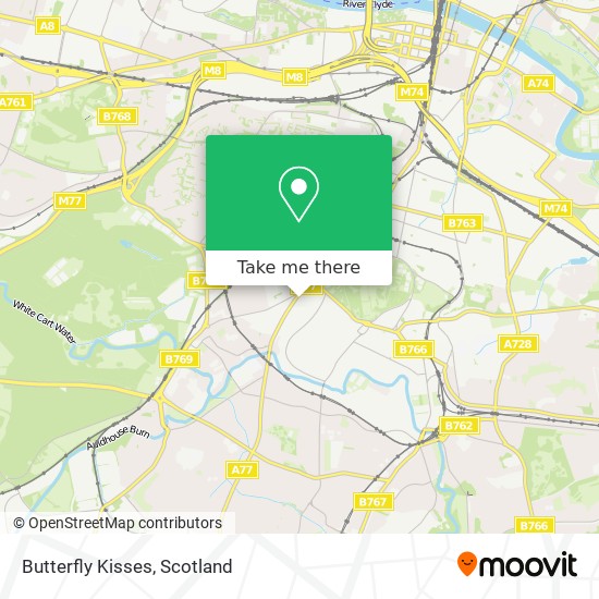 Butterfly Kisses map