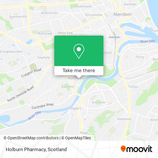 Holburn Pharmacy map