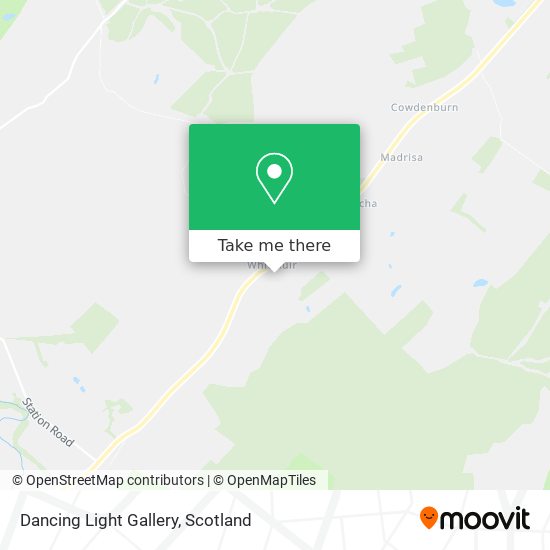 Dancing Light Gallery map