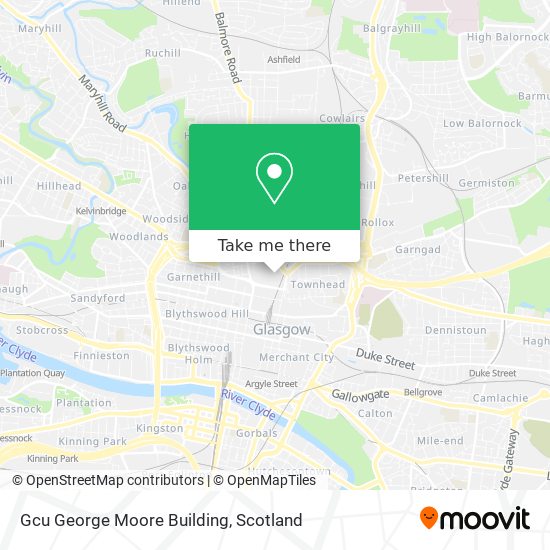 Gcu George Moore Building map