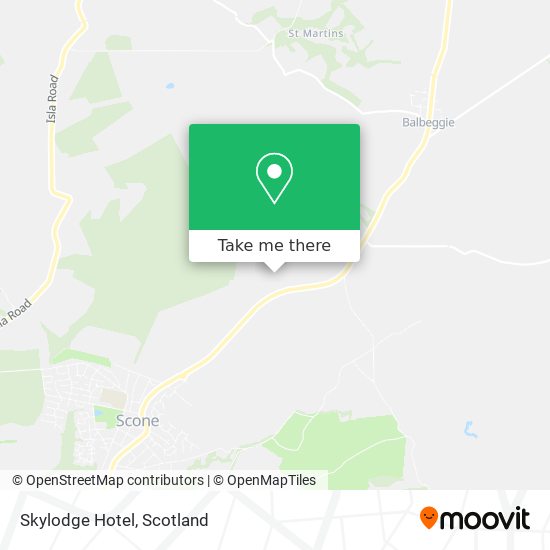 Skylodge Hotel map