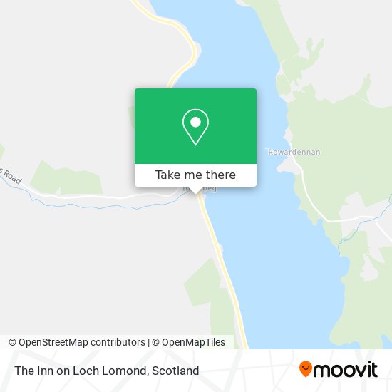 The Inn on Loch Lomond map