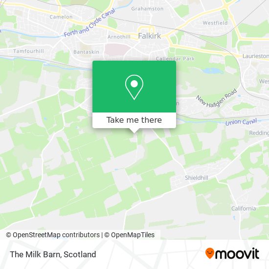 The Milk Barn map