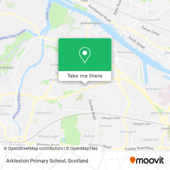 Arkleston Primary School map