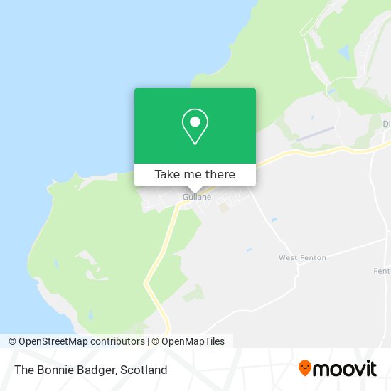 The Bonnie Badger map