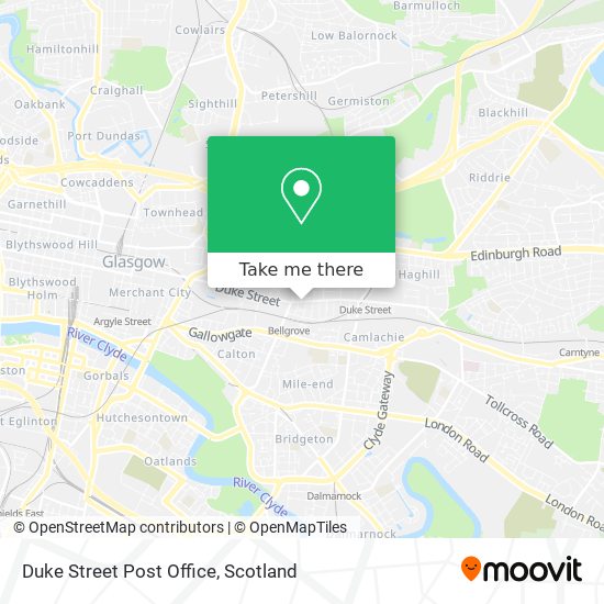 Duke Street Post Office map