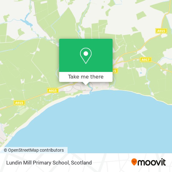 Lundin Mill Primary School map