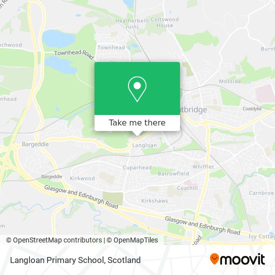 Langloan Primary School map