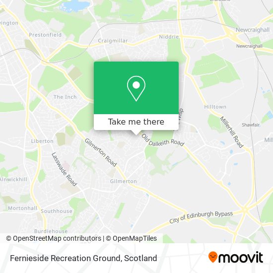 Fernieside Recreation Ground map