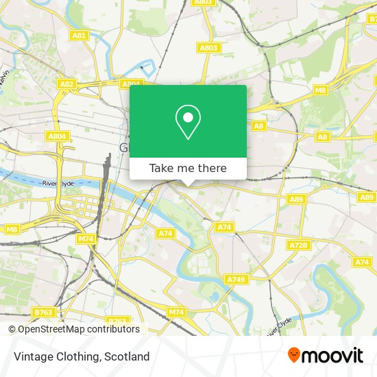 Vintage Clothing map