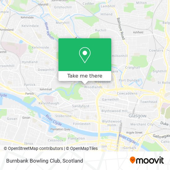 Burnbank Bowling Club map