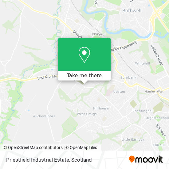 Priestfield Industrial Estate map