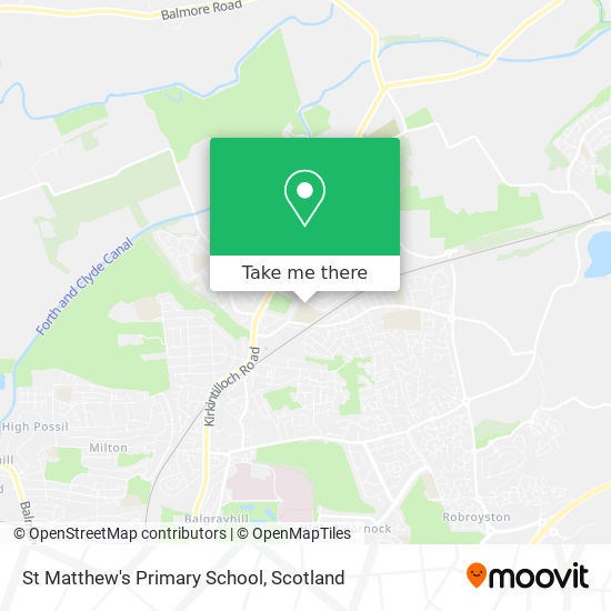 St Matthew's Primary School map