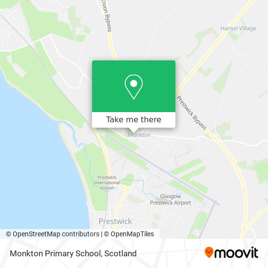 Monkton Primary School map