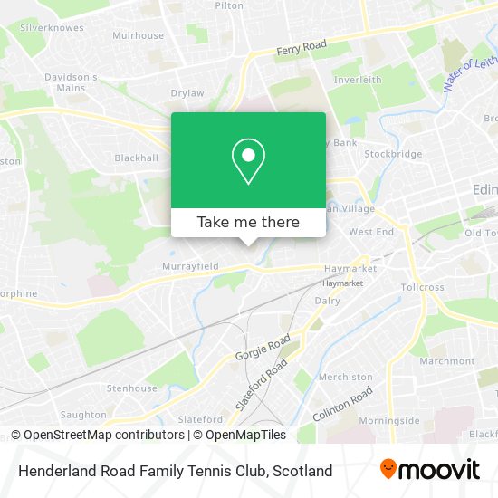 Henderland Road Family Tennis Club map