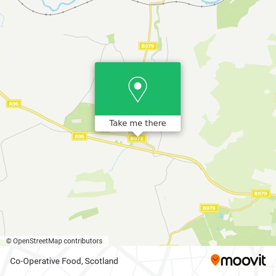 Co-Operative Food map