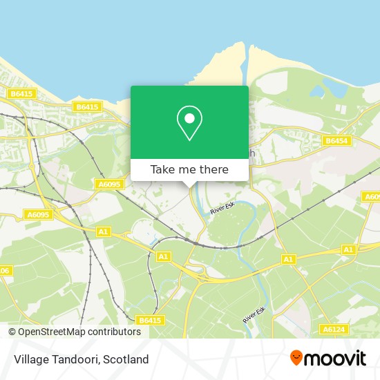 Village Tandoori map