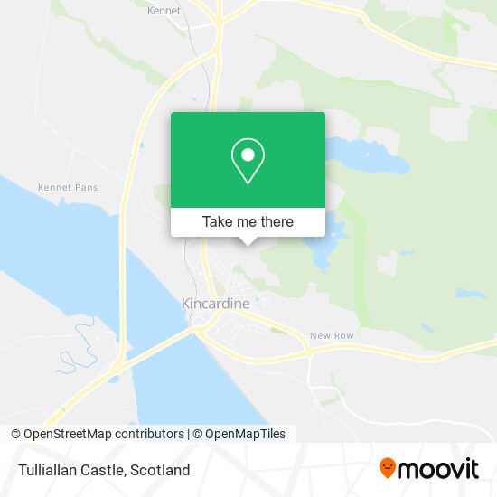 Tulliallan Castle map