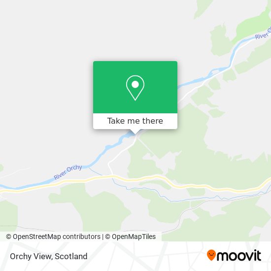 Orchy View map