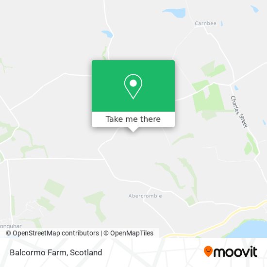 Balcormo Farm map