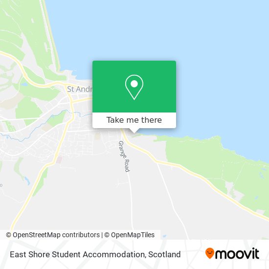 East Shore Student Accommodation map
