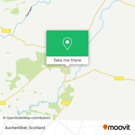 Auchentiber map