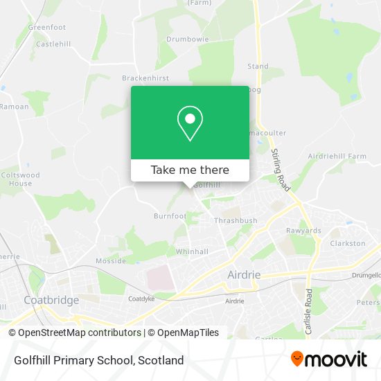 Golfhill Primary School map