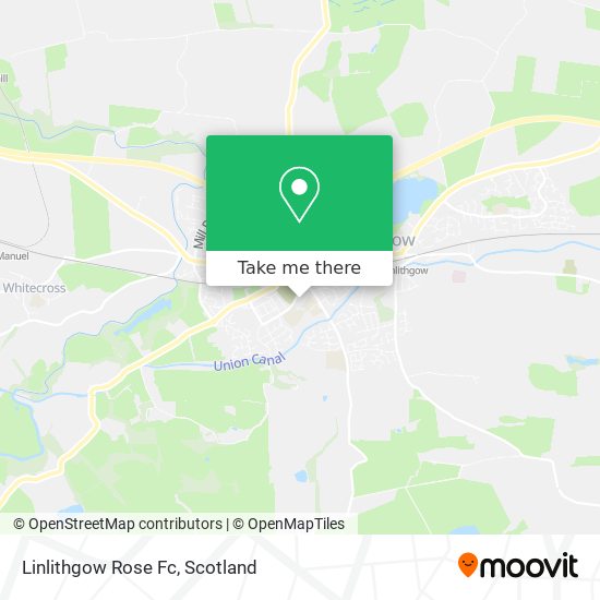 Linlithgow Rose Fc map