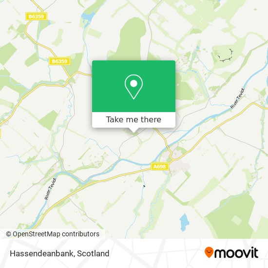 Hassendeanbank map
