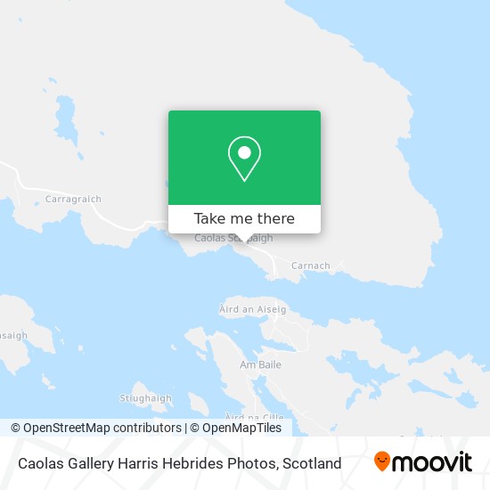 Caolas Gallery Harris Hebrides Photos map