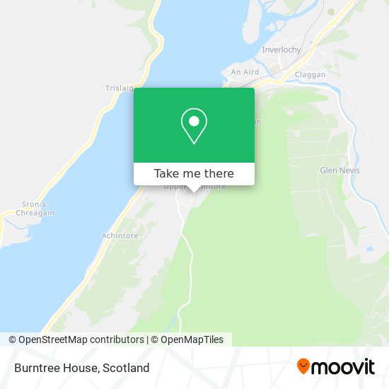 Burntree House map