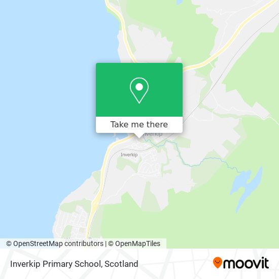 Inverkip Primary School map