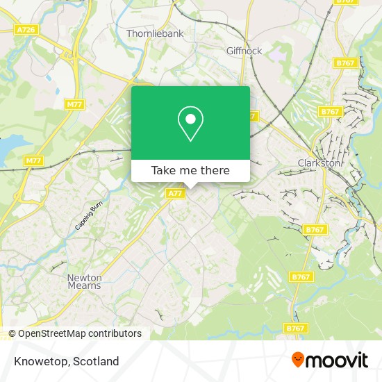 Knowetop map