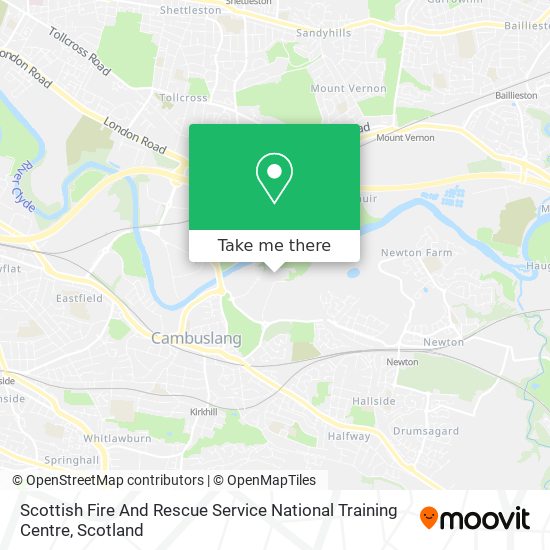 Scottish Fire And Rescue Service National Training Centre map