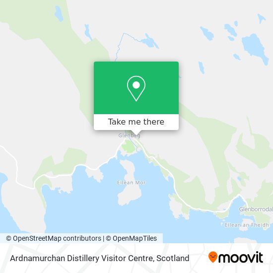Ardnamurchan Distillery Visitor Centre map