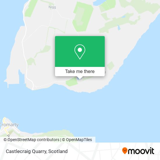 Castlecraig Quarry map
