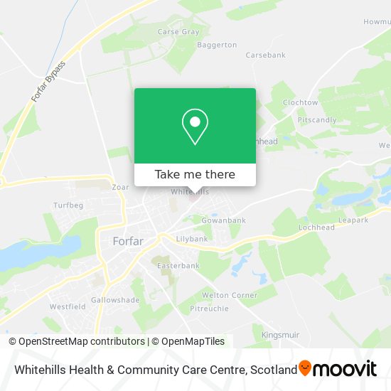 Whitehills Health & Community Care Centre map
