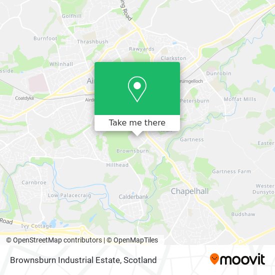 Brownsburn Industrial Estate map