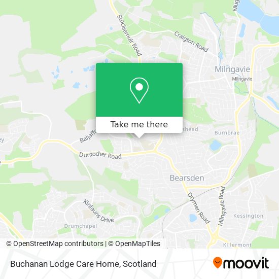 Buchanan Lodge Care Home map