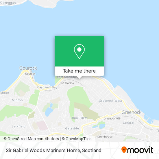Sir Gabriel Woods Mariners Home map