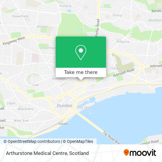 Arthurstone Medical Centre map