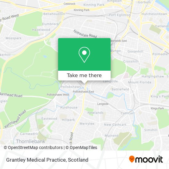 Grantley Medical Practice map