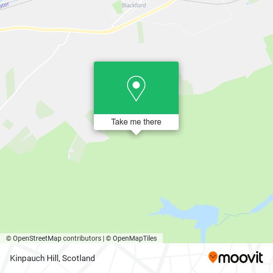 Kinpauch Hill map