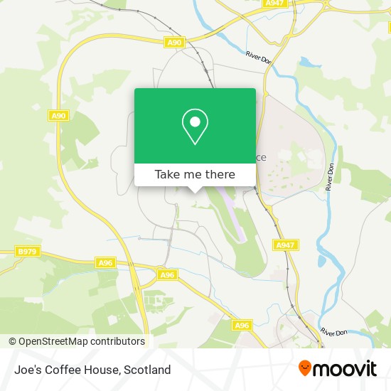 Joe's Coffee House map