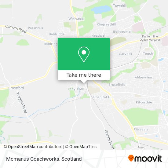 Mcmanus Coachworks map