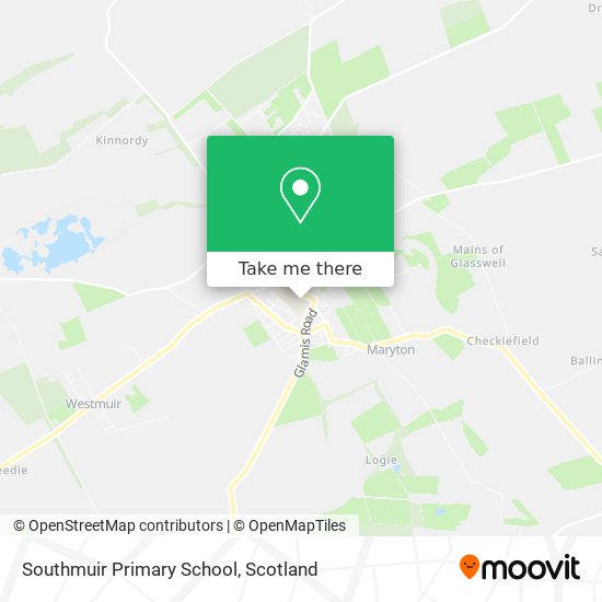 Southmuir Primary School map