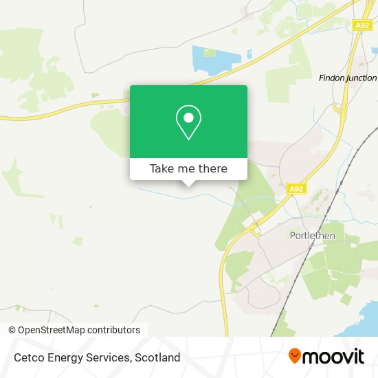 Cetco Energy Services map