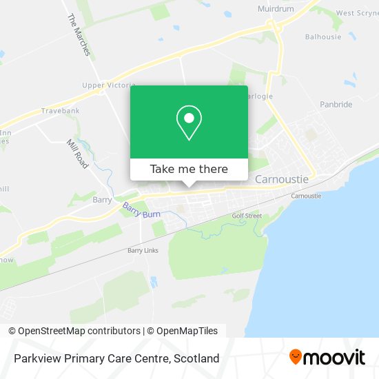 Parkview Primary Care Centre map